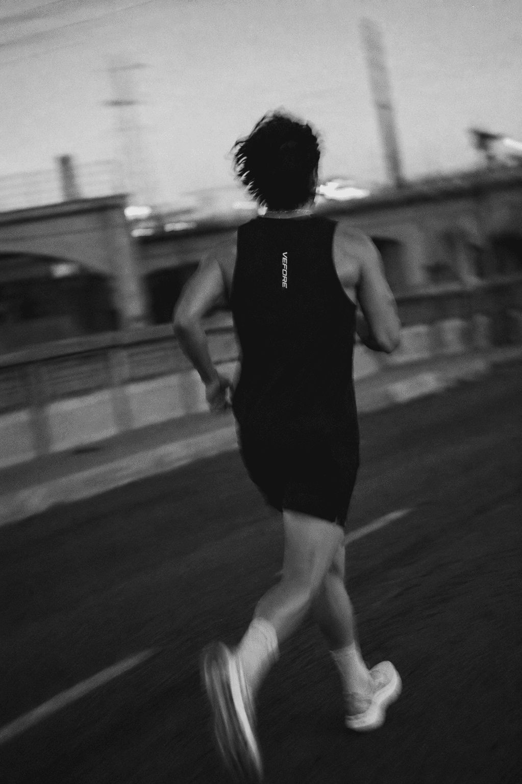 Motion Tank — worn, back branding